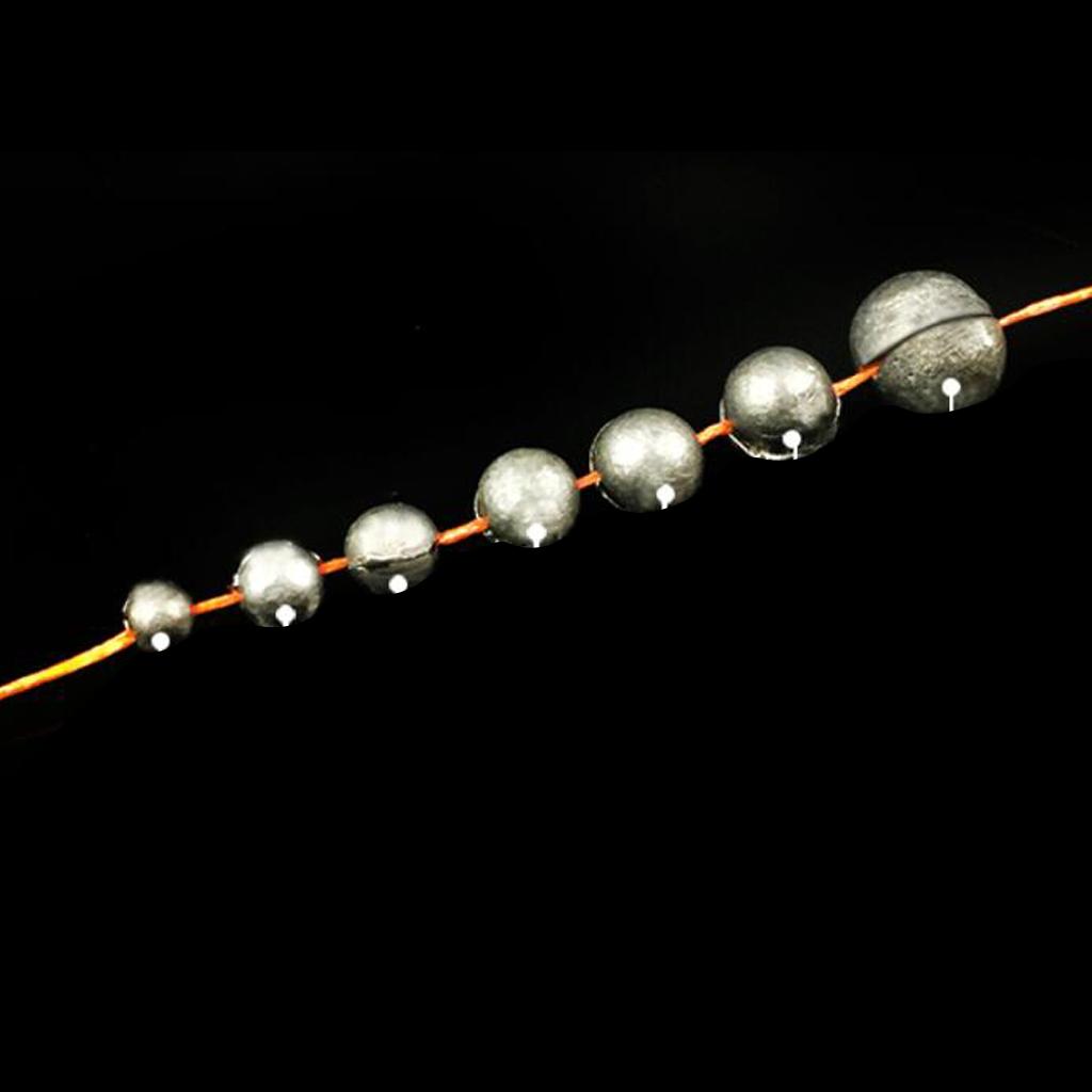 Fishing Line Box - Fishing Sinkers Lead Weight Round Box