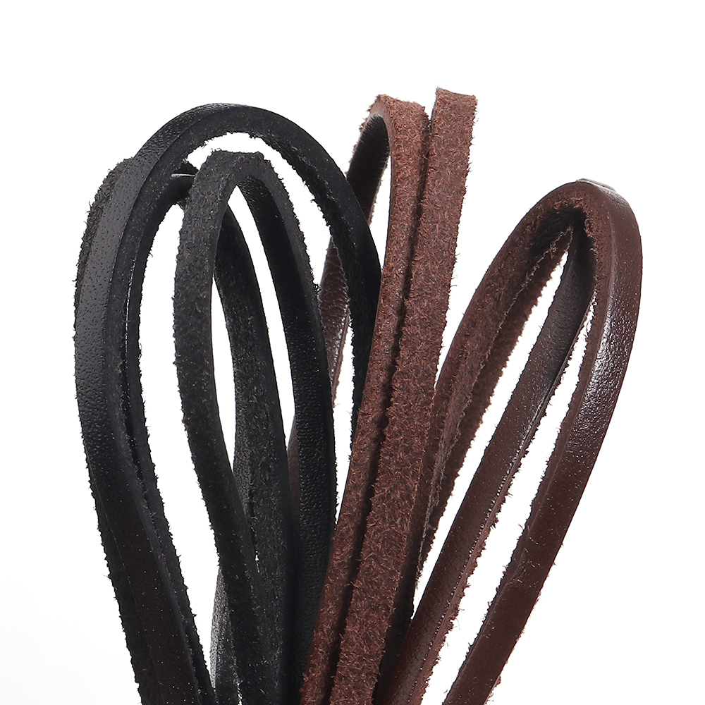 5yards 3mm Genuine Cow Leather - Braided Line recension och pris