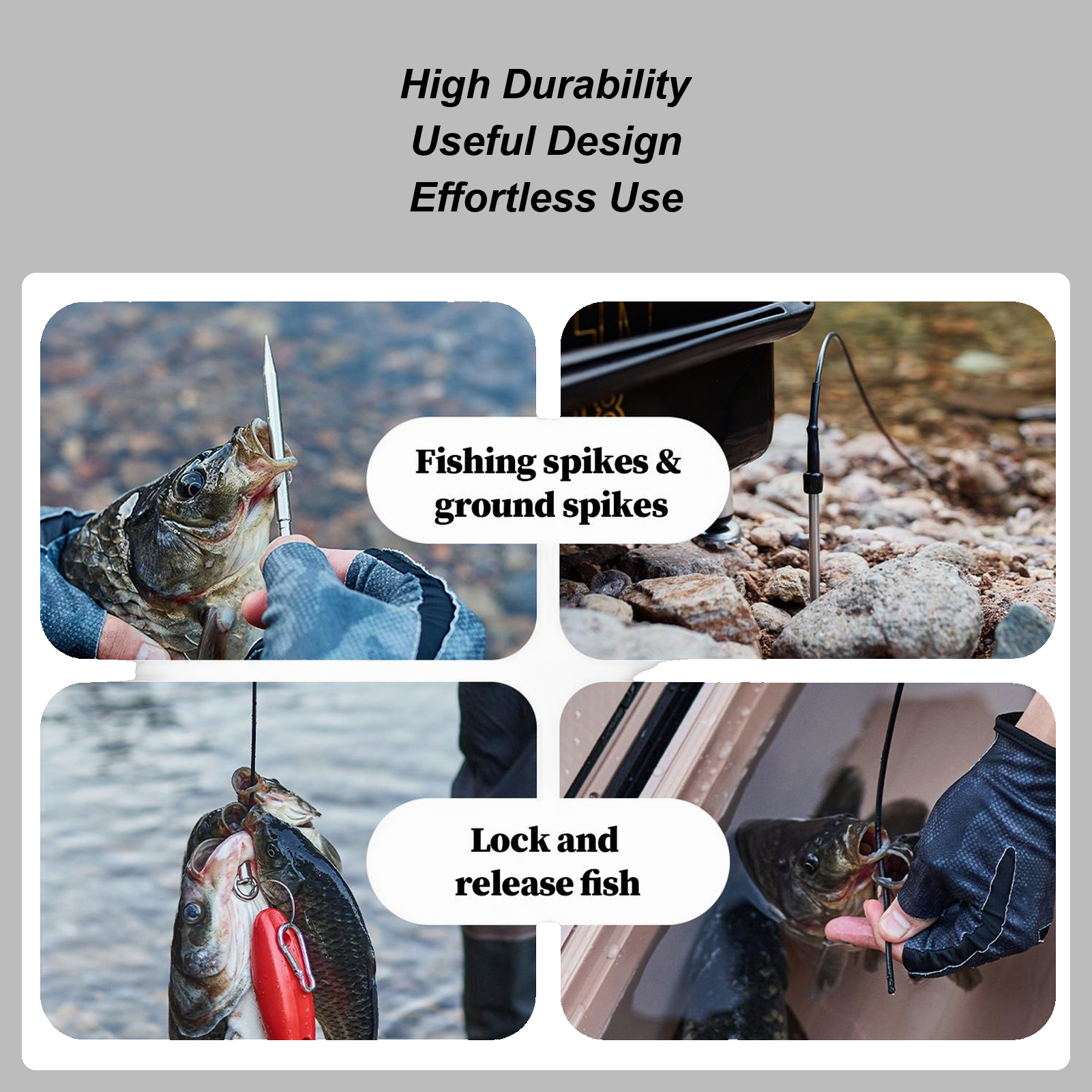Metal Fishing Stringer Tackle  - Freshwater Line recension och pris