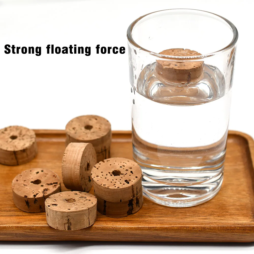 Topranc Natural Cork  End Cap  - Fishing Line Spool recension och pris
