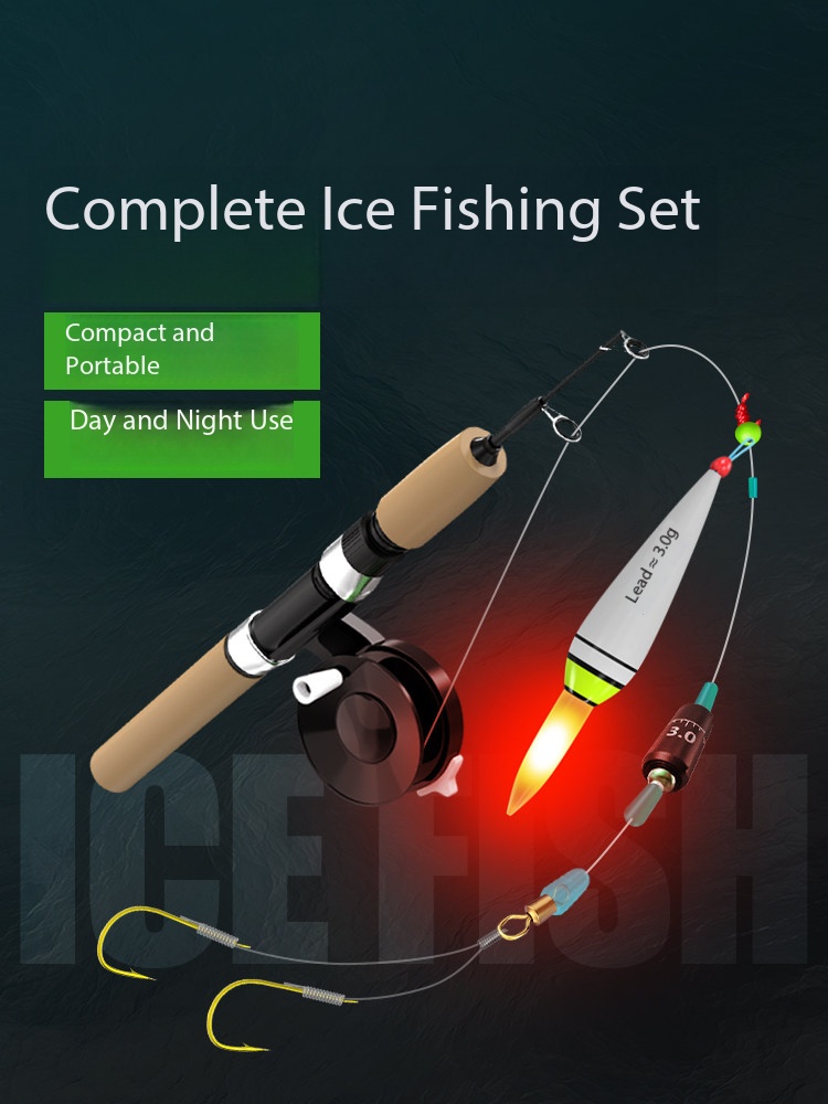 New Ice Fishing Rod Ultra Shor - Ice Fishing Line recension och pris