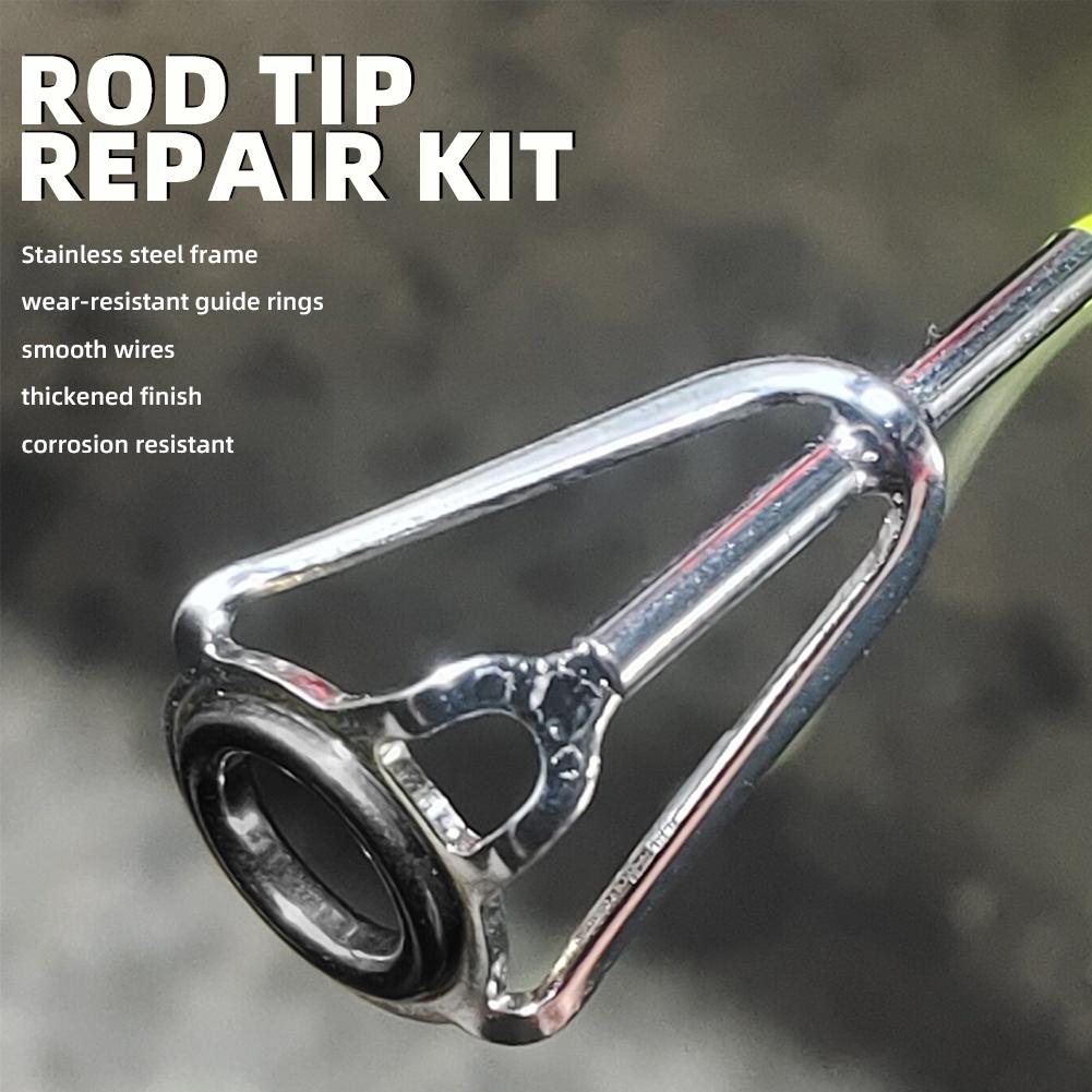 Rod Tip Repair Kit 10pcs Fishi - Fishing Line Winder recension och pris