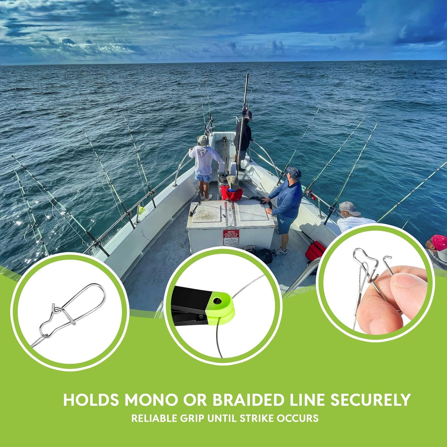 1181 Grip Line Release Clip fo - Leader Line recension och pris