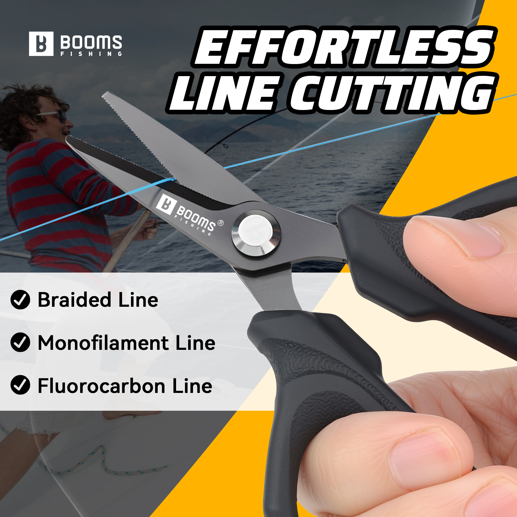 Booms Fishing S07 Stainless St - Fishing Line Box recension och pris