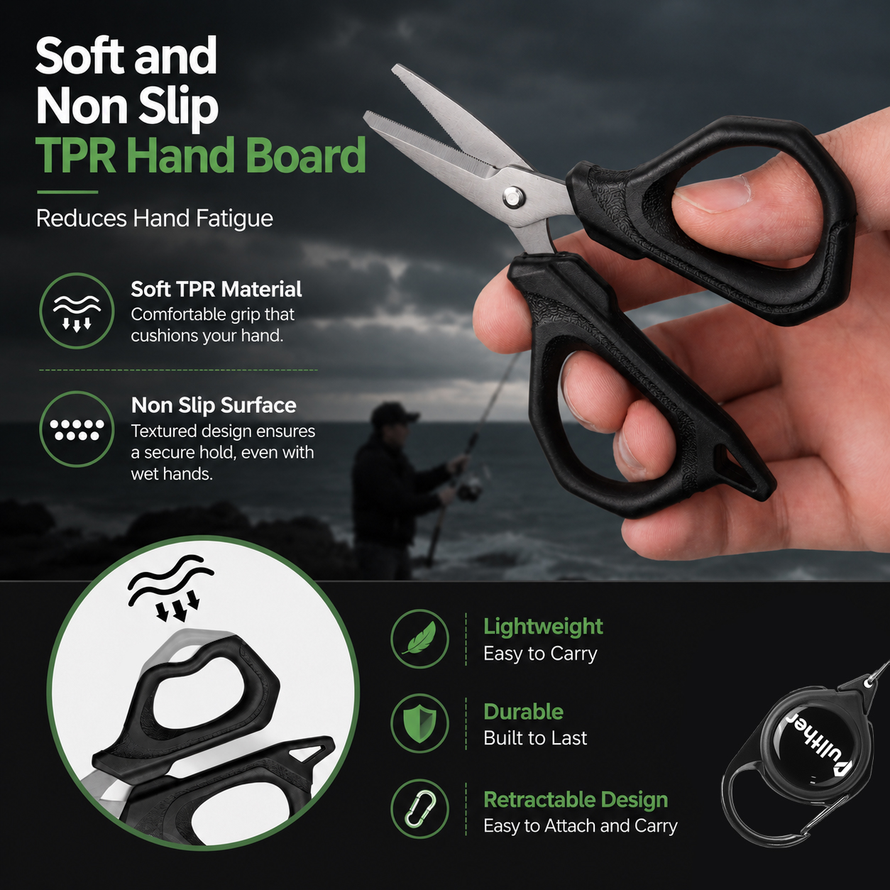 Fishing Scissors Stainless Ste - Fishing Line Cutter recension och pris