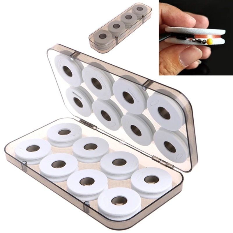 8/16Pcs Translucent Fishing Ta - Fishing Line Box recension och pris
