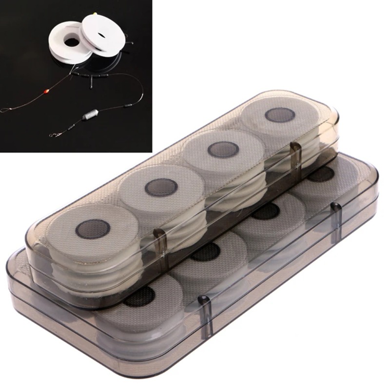 8/16Pcs Translucent Fishing Ta - Fishing Line Box recension och pris