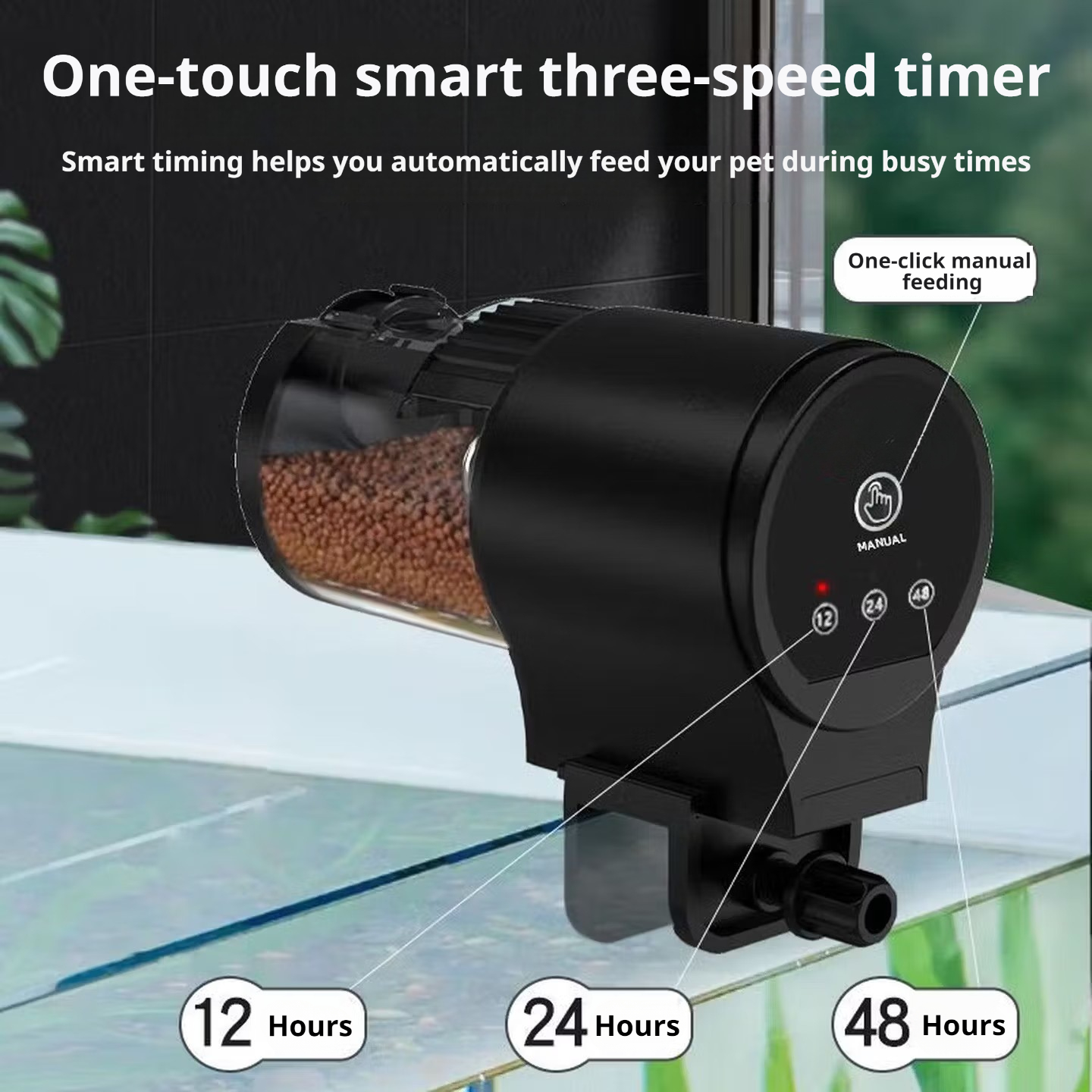 Automatic Fish Food Dispenser  - Fishing Line Dispenser recension och pris