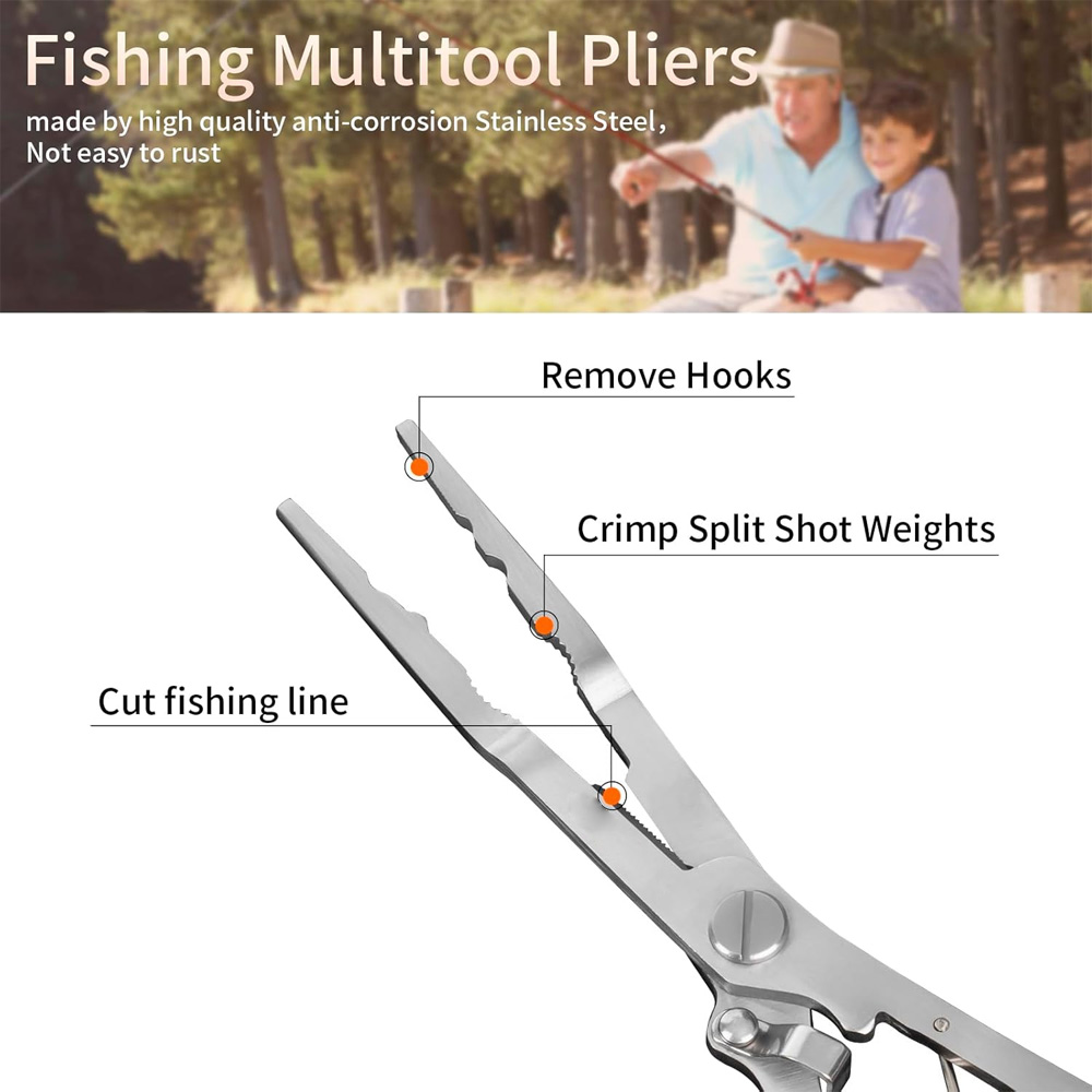 VIKINGAR 21cm Multifunctional  - Fishing Line Cutter recension och pris