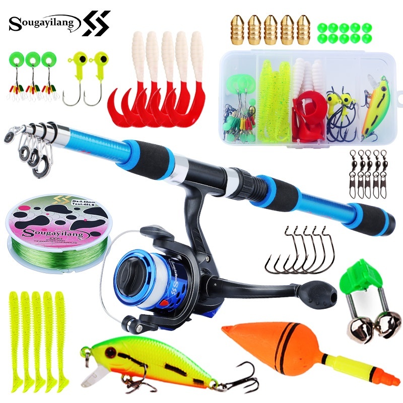 Sougayilang Kids Fishing Pole  - Freshwater Line recension och pris
